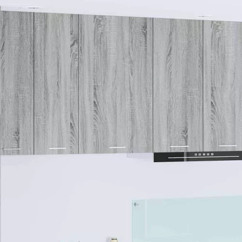 vidaXL Függő szekrény Riga Szürke Sonoma és fehér 50 x 31 x 80 cm