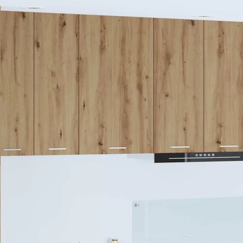 vidaXL Függő szekrény Riga Artisan tölgy és fehér 50 x 31 x 80 cm