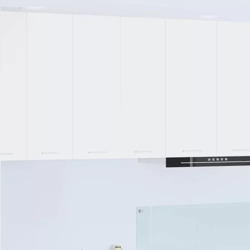 vidaXL Függő szekrény polcokkal Riga Fehér 60 x 31 x 80 cm Faanyag