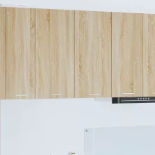   vidaXL Függő szekrény Riga Sonoma tölgy 80 x 31 x 80 cm Faanyag