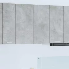   vidaXL Függő szekrény Riga Beton Szürke 80 x 31 x 80 cm Faanyag