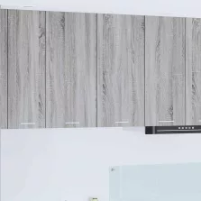   vidaXL Függő szekrény Riga Szürke Sonoma 80 x 31 x 80 cm Faanyag