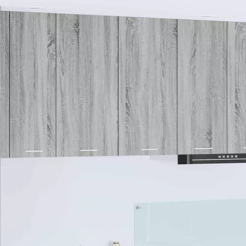 vidaXL Függő szekrény Riga Szürke Sonoma 80 x 31 x 80 cm Faanyag