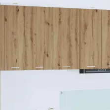   vidaXL Függő szekrény Riga Artisan tölgy 80 x 31 x 80 cm Faanyag