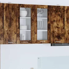   vidaXL Függő szekrény Riga Füstölt tölgy 40 x 31 x 80 cm Faanyag