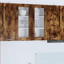   vidaXL Függő szekrény Riga Füstölt tölgy 80 x 31 x 80 cm Faanyag