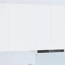   vidaXL Függő szekrény polcokkal Riga Fehér 30 x 31 x 100 cm Faanyag