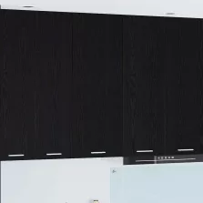   vidaXL Függő szekrény Riga Fekete tölgy 40 x 31 x 100 cm Faanyag