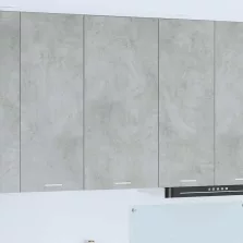   vidaXL Függő szekrény Riga Beton szürke és fehér 50 x 31 x 100 cm