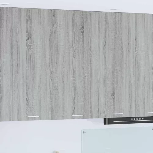 vidaXL Függő szekrény Riga Szürke Sonoma és fehér 50 x 31 x 100 cm