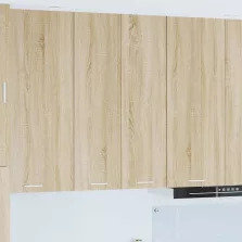   vidaXL Függő szekrény Riga Sonoma tölgy 60 x 31 x 100 cm Faanyag