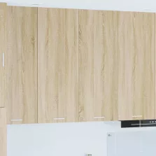   vidaXL Függő szekrény Riga Sonoma tölgy 80 x 31 x 100 cm Faanyag