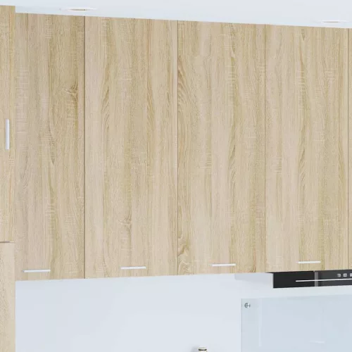 vidaXL Függő szekrény Riga Sonoma tölgy 80 x 31 x 100 cm Faanyag