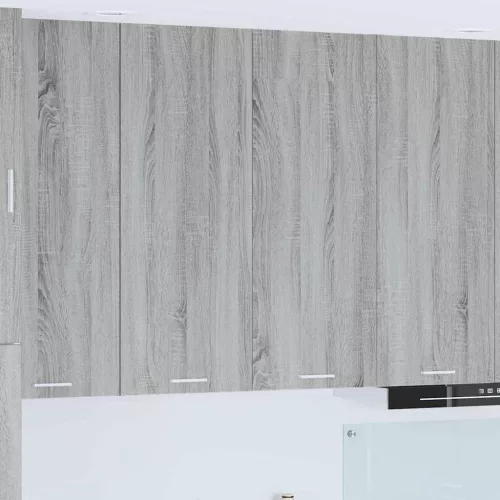 vidaXL Függő szekrény Riga Szürke Sonoma 80 x 31 x 100 cm Faanyag