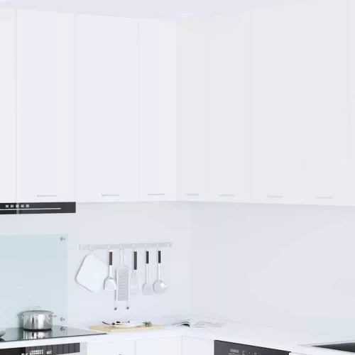 vidaXL Függő szekrény polcokkal Riga Fehér 57 x 57 x 100 cm Faanyag