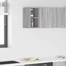   vidaXL Függő szekrény Riga Szürke Sonoma 20 x 29,5 x 40 cm Faanyag