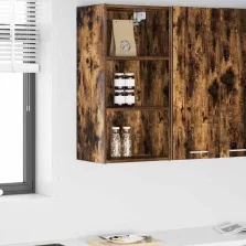   vidaXL Függő szekrény Riga Füstölt tölgy 40 x 29,5 x 80 cm Faanyag