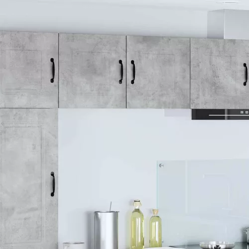 vidaXL Fali konyhaszekrény Beton Szürke 40 x 31 x 40 cm Faanyag