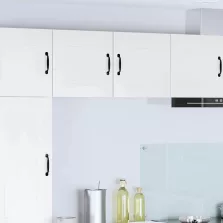   vidaXL Fali konyhaszekrény 2 pcs Magas Fényű Fehér 40 x 31 x 40 cm
