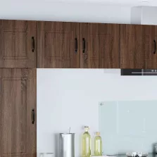   vidaXL Fali konyhaszekrény ajtóval Barna Tölgy 40 x 31 x 40 cm Faanyag