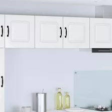   vidaXL Konyhaszekrény Kalmar Magas Fényű Fehér 80 x 31 x 40 cm Faanyag