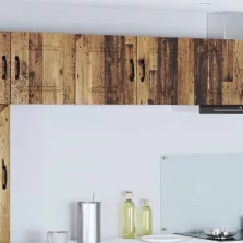   vidaXL Konyhaszekrény tárolóval Kalmar Öreg fa 80 x 31 x 40 cm Faanyag