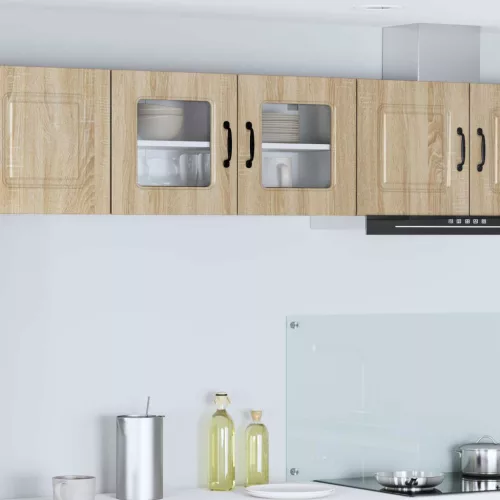 vidaXL Konyhaszekrény Kalmar Sonoma tölgy 80 x 31 x 40 cm Faanyag