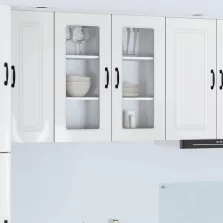   vidaXL Mosogatógép panel Kalmar Magas Fényű Fehér 40 x 31 x 80 cm