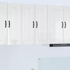   vidaXL Mosogatógép panel Kalmar Magas Fényű Fehér 30 x 31 x 80 cm