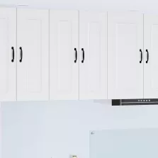   vidaXL Fali konyhaszekrény 2 pcs Magas Fényű Fehér 30 x 31 x 80 cm