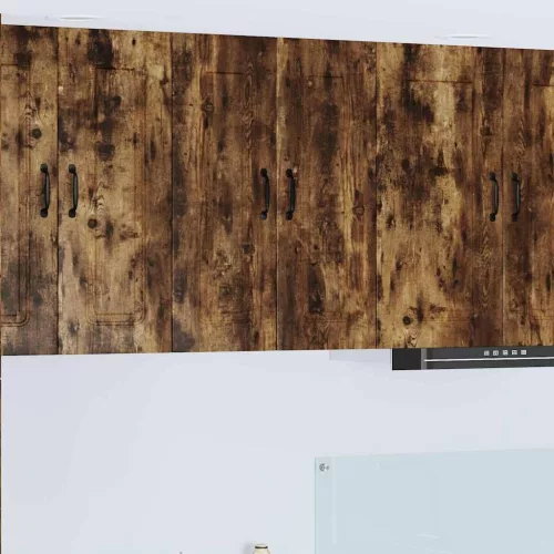 vidaXL Fali konyhaszekrény 2 pcs Füstölt tölgy 30 x 31 x 80 cm Faanyag