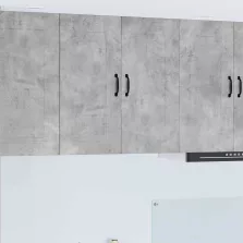   vidaXL Fali konyhaszekrény Beton Szürke 80 x 31 x 80 cm Faanyag