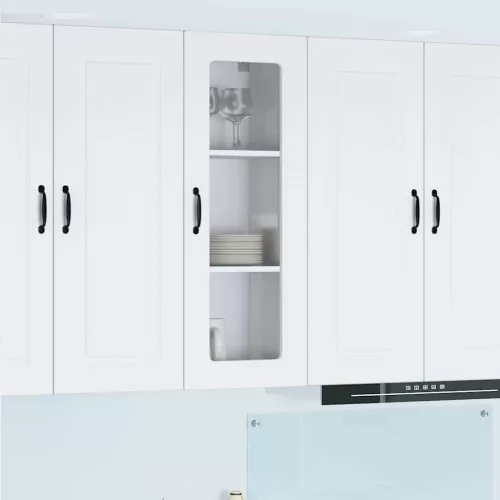 vidaXL Mosogatógép panel Kalmar Fehér 40 x 31 x 100 cm Faanyag