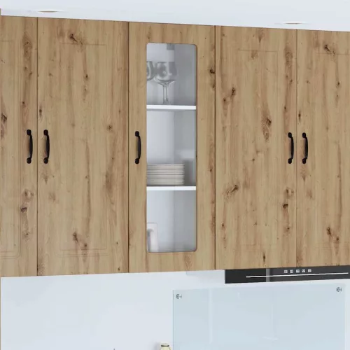 vidaXL Fali konyhaszekrény Artisan tölgy 40 x 31 x 100 cm Faanyag