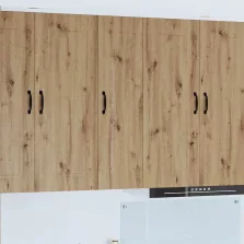   vidaXL Fali konyhaszekrény Artisan tölgy 30 x 31 x 100 cm Faanyag