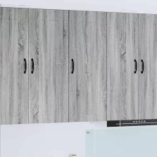   vidaXL Fali konyhaszekrény Szürke Sonoma 40 x 31 x 100 cm Faanyag