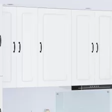   vidaXL Mosogatógép panel Kalmar Fehér 50 x 31 x 100 cm Faanyag