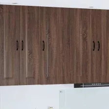   vidaXL Fali konyhaszekrény Barna Tölgy 50 x 31 x 100 cm Faanyag