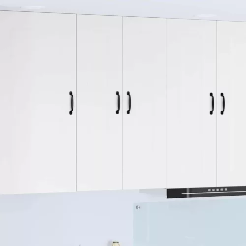 vidaXL Fali konyhaszekrény Magas Fényű Fehér 60 x 31 x 100 cm Faanyag