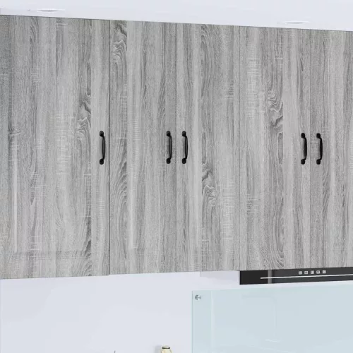 vidaXL Fali konyhaszekrény Szürke Sonoma 60 x 31 x 100 cm Faanyag