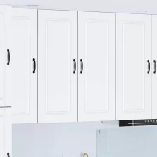   vidaXL Konyhaszekrény tárolóval Kalmar Fehér 80 x 31 x 100 cm Faanyag