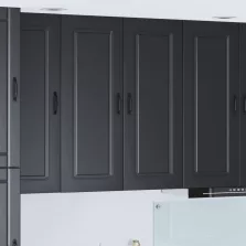   vidaXL Konyhaszekrény tárolóval Kalmar Fekete 80 x 31 x 100 cm Faanyag