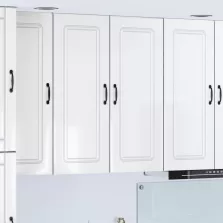   vidaXL Konyhaszekrény Kalmar Magas Fényű Fehér 80 x 31 x 100 cm