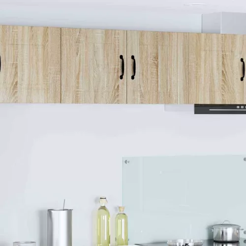 vidaXL Fali konyhaszekrény 2 pcs Sonoma tölgy 40 x 31 x 40 cm Faanyag