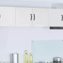   vidaXL Fali konyhaszekrény 2 pcs Magas Fényű Fehér 40 x 31 x 40 cm