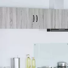   vidaXL Fali konyhaszekrény 2 pcs Szürke Sonoma 40 x 31 x 40 cm Faanyag