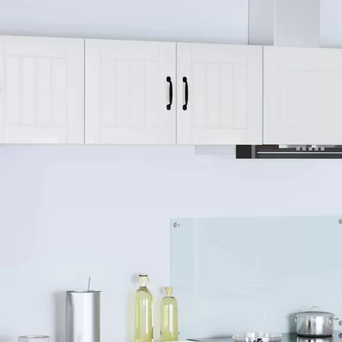 vidaXL Fali konyhaszekrény Magas Fényű Fehér 80 x 31 x 40 cm Faanyag