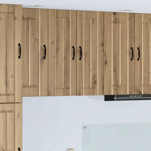 vidaXL Fali konyhaszekrény Artisan tölgy 30 x 31 x 80 cm Faanyag