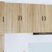   vidaXL Fali konyhaszekrény Sonoma tölgy 40 x 31 x 80 cm Faanyag