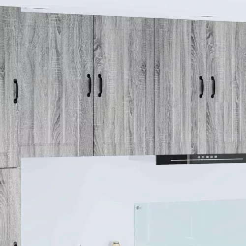 vidaXL Fali konyhaszekrény Szürke Sonoma 40 x 31 x 80 cm Faanyag